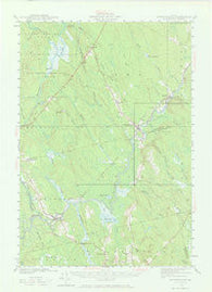 Wytopitlock Maine Historical topographic map, 1:62500 scale, 15 X 15 Minute, Year 1941