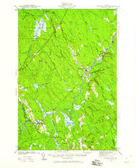 Wytopitlock Maine Historical topographic map, 1:62500 scale, 15 X 15 Minute, Year 1941