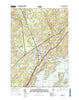 Yarmouth Maine Current topographic map, 1:24000 scale, 7.5 X 7.5 Minute, Year 2014