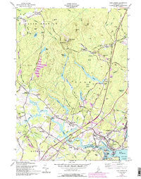 York Harbor Maine Historical topographic map, 1:24000 scale, 7.5 X 7.5 Minute, Year 1956