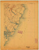 York Maine Historical topographic map, 1:62500 scale, 15 X 15 Minute, Year 1893