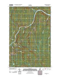 York Ridge Maine Historical topographic map, 1:24000 scale, 7.5 X 7.5 Minute, Year 2011