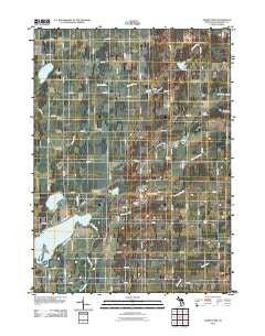 Adams Park Michigan Historical topographic map, 1:24000 scale, 7.5 X 7.5 Minute, Year 2011
