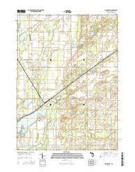 Adams Park Michigan Historical topographic map, 1:24000 scale, 7.5 X 7.5 Minute, Year 2014