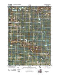 Addis Creek Michigan Historical topographic map, 1:24000 scale, 7.5 X 7.5 Minute, Year 2011