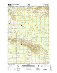 Addis Creek Michigan Historical topographic map, 1:24000 scale, 7.5 X 7.5 Minute, Year 2014