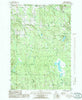 Afton Michigan Historical topographic map, 1:24000 scale, 7.5 X 7.5 Minute, Year 1986