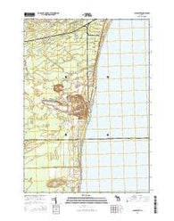 Alabaster Michigan Historical topographic map, 1:24000 scale, 7.5 X 7.5 Minute, Year 2014