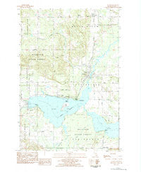 Alanson Michigan Historical topographic map, 1:24000 scale, 7.5 X 7.5 Minute, Year 1983