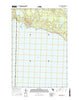 Albany Island Michigan Current topographic map, 1:24000 scale, 7.5 X 7.5 Minute, Year 2017