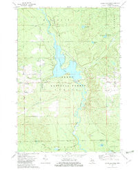 Alcona Dam Pond Michigan Historical topographic map, 1:24000 scale, 7.5 X 7.5 Minute, Year 1972