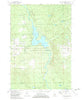 Alcona Dam Pond Michigan Historical topographic map, 1:24000 scale, 7.5 X 7.5 Minute, Year 1972