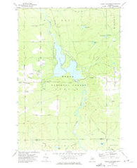 Alcona Dam Pond Michigan Historical topographic map, 1:24000 scale, 7.5 X 7.5 Minute, Year 1972