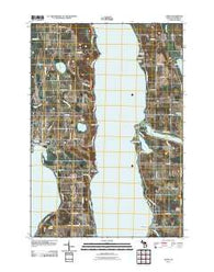 Alden Michigan Historical topographic map, 1:24000 scale, 7.5 X 7.5 Minute, Year 2011