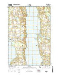 Alden Michigan Historical topographic map, 1:24000 scale, 7.5 X 7.5 Minute, Year 2014