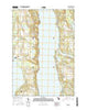 Alden Michigan Current topographic map, 1:24000 scale, 7.5 X 7.5 Minute, Year 2016