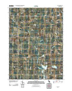 Allen Michigan Historical topographic map, 1:24000 scale, 7.5 X 7.5 Minute, Year 2011