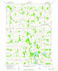 Allen Michigan Historical topographic map, 1:24000 scale, 7.5 X 7.5 Minute, Year 1960