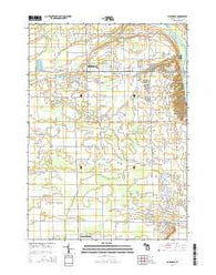 Allendale Michigan Historical topographic map, 1:24000 scale, 7.5 X 7.5 Minute, Year 2014