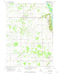 Allendale Michigan Historical topographic map, 1:24000 scale, 7.5 X 7.5 Minute, Year 1958