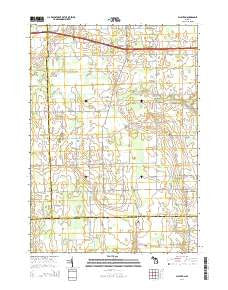 Allenton Michigan Historical topographic map, 1:24000 scale, 7.5 X 7.5 Minute, Year 2014