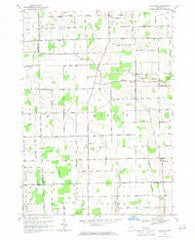 Allenton Michigan Historical topographic map, 1:24000 scale, 7.5 X 7.5 Minute, Year 1968