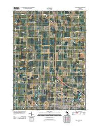 Alma North Michigan Historical topographic map, 1:24000 scale, 7.5 X 7.5 Minute, Year 2011