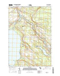 Aloha Michigan Historical topographic map, 1:24000 scale, 7.5 X 7.5 Minute, Year 2014