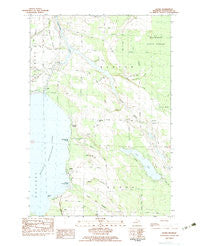 Aloha Michigan Historical topographic map, 1:25000 scale, 7.5 X 7.5 Minute, Year 1982