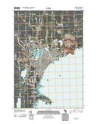 Alpena Michigan Historical topographic map, 1:24000 scale, 7.5 X 7.5 Minute, Year 2011