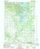 Altona Michigan Historical topographic map, 1:24000 scale, 7.5 X 7.5 Minute, Year 1985