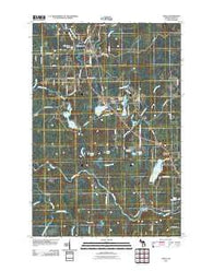 Amasa Michigan Historical topographic map, 1:24000 scale, 7.5 X 7.5 Minute, Year 2011