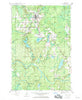 Amasa Michigan Historical topographic map, 1:24000 scale, 7.5 X 7.5 Minute, Year 1945