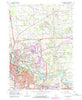 Ann Arbor East Michigan Historical topographic map, 1:24000 scale, 7.5 X 7.5 Minute, Year 1965