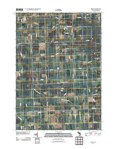 Argyle Michigan Historical topographic map, 1:24000 scale, 7.5 X 7.5 Minute, Year 2011