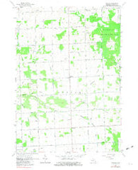 Argyle Michigan Historical topographic map, 1:24000 scale, 7.5 X 7.5 Minute, Year 1963