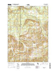 Arlene Michigan Historical topographic map, 1:24000 scale, 7.5 X 7.5 Minute, Year 2014