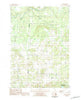 Arlene Michigan Historical topographic map, 1:24000 scale, 7.5 X 7.5 Minute, Year 1983