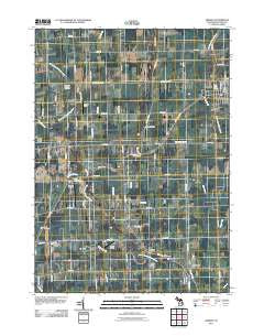 Armada Michigan Historical topographic map, 1:24000 scale, 7.5 X 7.5 Minute, Year 2011