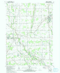 Armada Michigan Historical topographic map, 1:24000 scale, 7.5 X 7.5 Minute, Year 1991