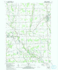 Armada Michigan Historical topographic map, 1:24000 scale, 7.5 X 7.5 Minute, Year 1991
