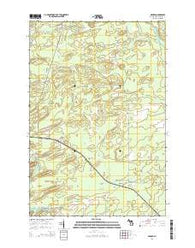 Arnold Michigan Historical topographic map, 1:24000 scale, 7.5 X 7.5 Minute, Year 2014