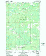 Arnold Michigan Historical topographic map, 1:24000 scale, 7.5 X 7.5 Minute, Year 1989