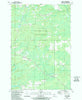 Arnold Michigan Historical topographic map, 1:24000 scale, 7.5 X 7.5 Minute, Year 1989