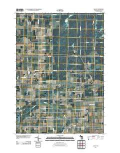 Ashley Michigan Historical topographic map, 1:24000 scale, 7.5 X 7.5 Minute, Year 2011
