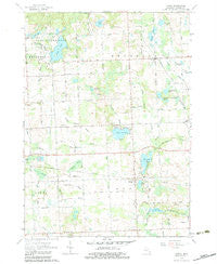 Attica Michigan Historical topographic map, 1:24000 scale, 7.5 X 7.5 Minute, Year 1963
