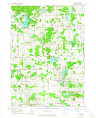 Attica Michigan Historical topographic map, 1:24000 scale, 7.5 X 7.5 Minute, Year 1963