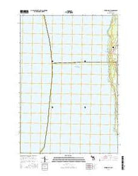 Atwood OE W Michigan Current topographic map, 1:24000 scale, 7.5 X 7.5 Minute, Year 2016