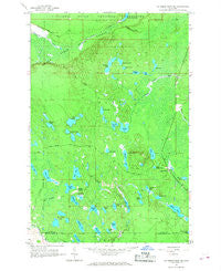 Au Sable Point SE Michigan Historical topographic map, 1:24000 scale, 7.5 X 7.5 Minute, Year 1966