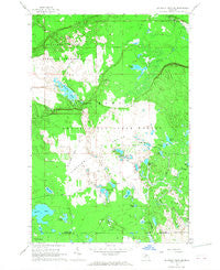 Au Sable Point SW Michigan Historical topographic map, 1:24000 scale, 7.5 X 7.5 Minute, Year 1966